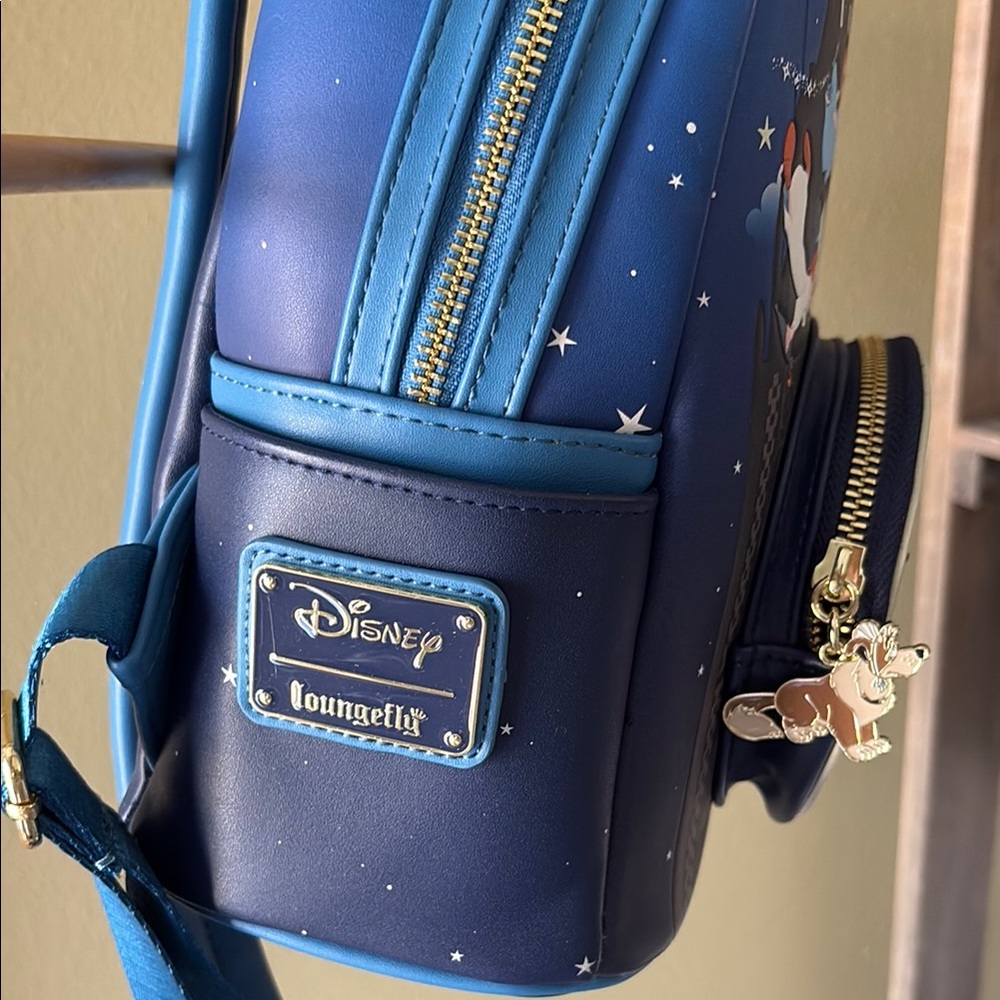 Blue Peter Pan Mini Loungefly Backpack - image 5
